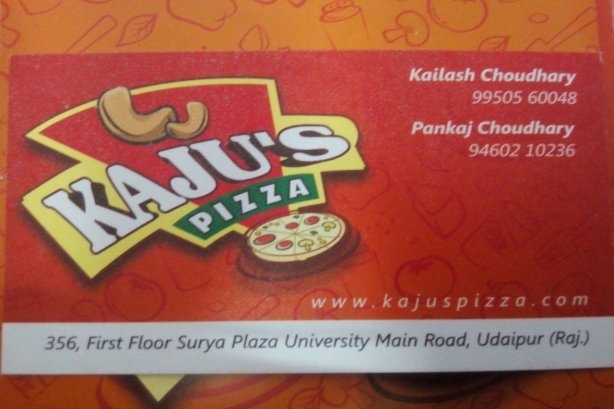 KAJU'S PIZZA - Pizza Images