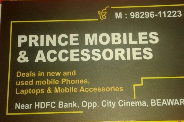 Prince Mobiles & Accessories - Maintenance and repair services Images