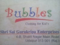 BUBBLES clothing for kid's